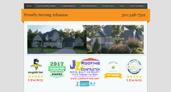 Desktop Screenshot of jzroofing.net